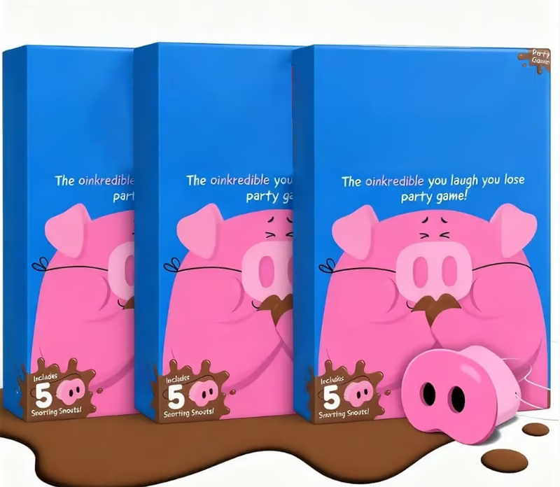 liosera® Piggy Nose Puzzle & Game Set