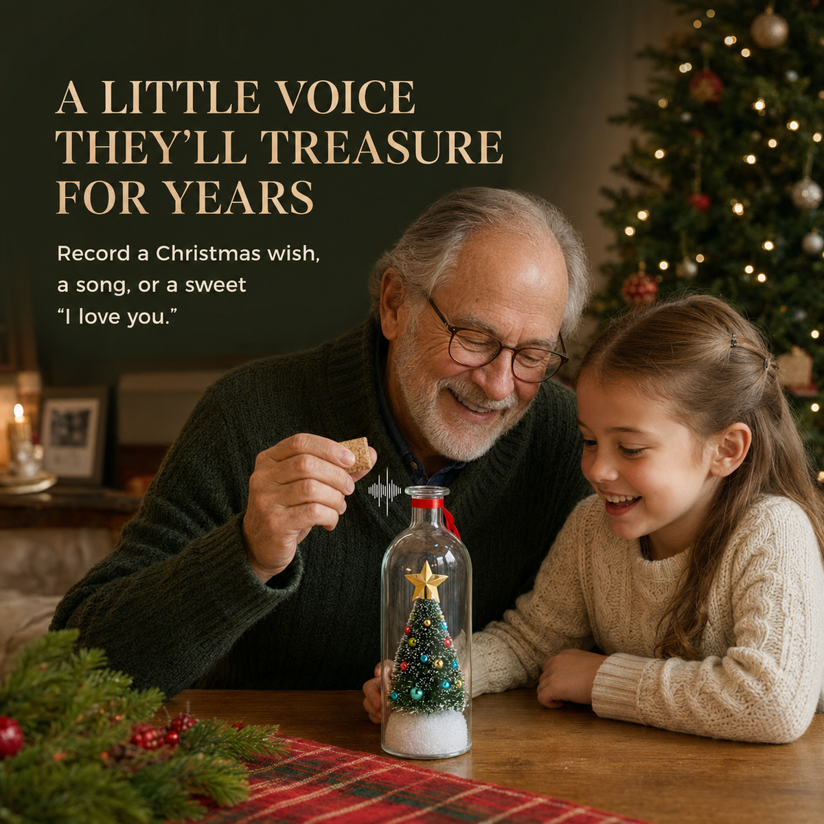 liosera™ Record-a-Message Christmas Tree