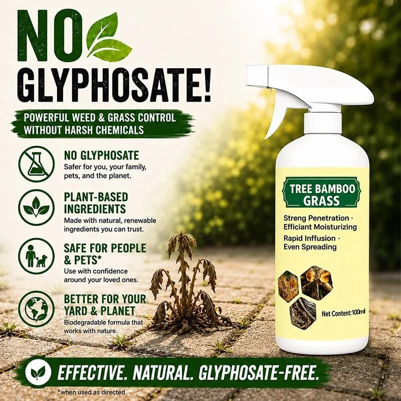 🔥🔥  Fast-Acting Natural Weed & Grass Killer Spray