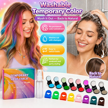 Liosera® 🌈Temporary Hair Chalk Applicator Set