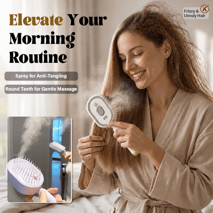 Electric Spray Air Cushion Massage Comb