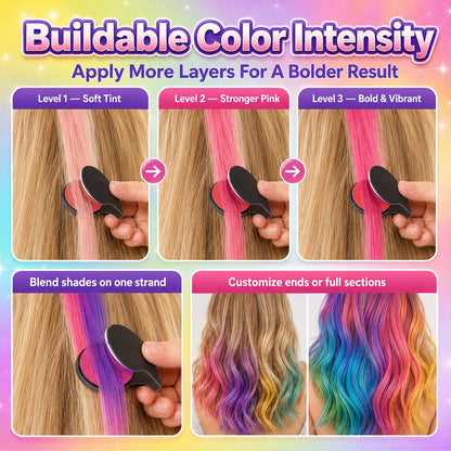 Liosera® 🌈Temporary Hair Chalk Applicator Set