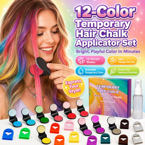 Liosera® 🌈Temporary Hair Chalk Applicator Set