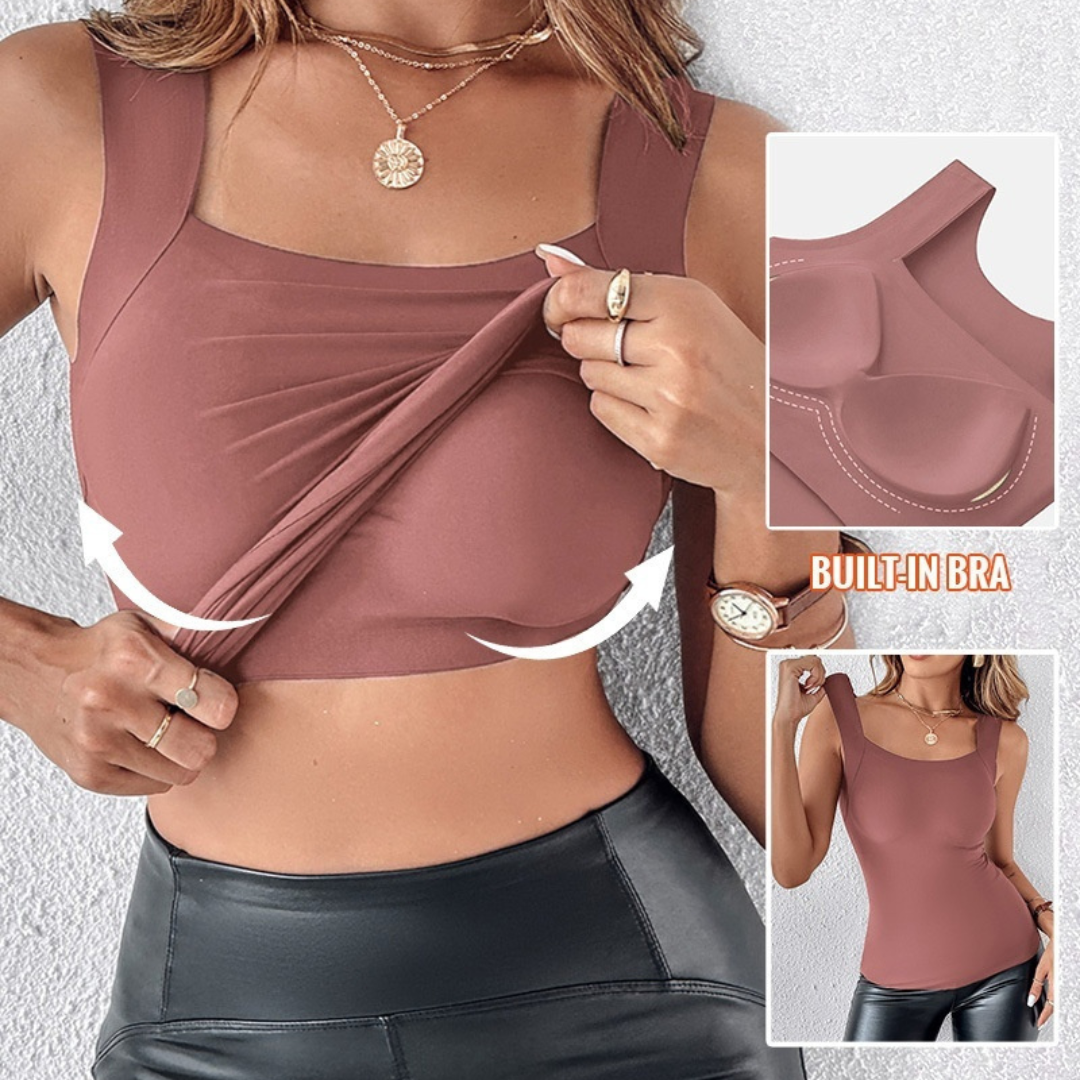 The All-in-One Sculpting Tank That Smooths, Shapes & Supports — No Bra Needed