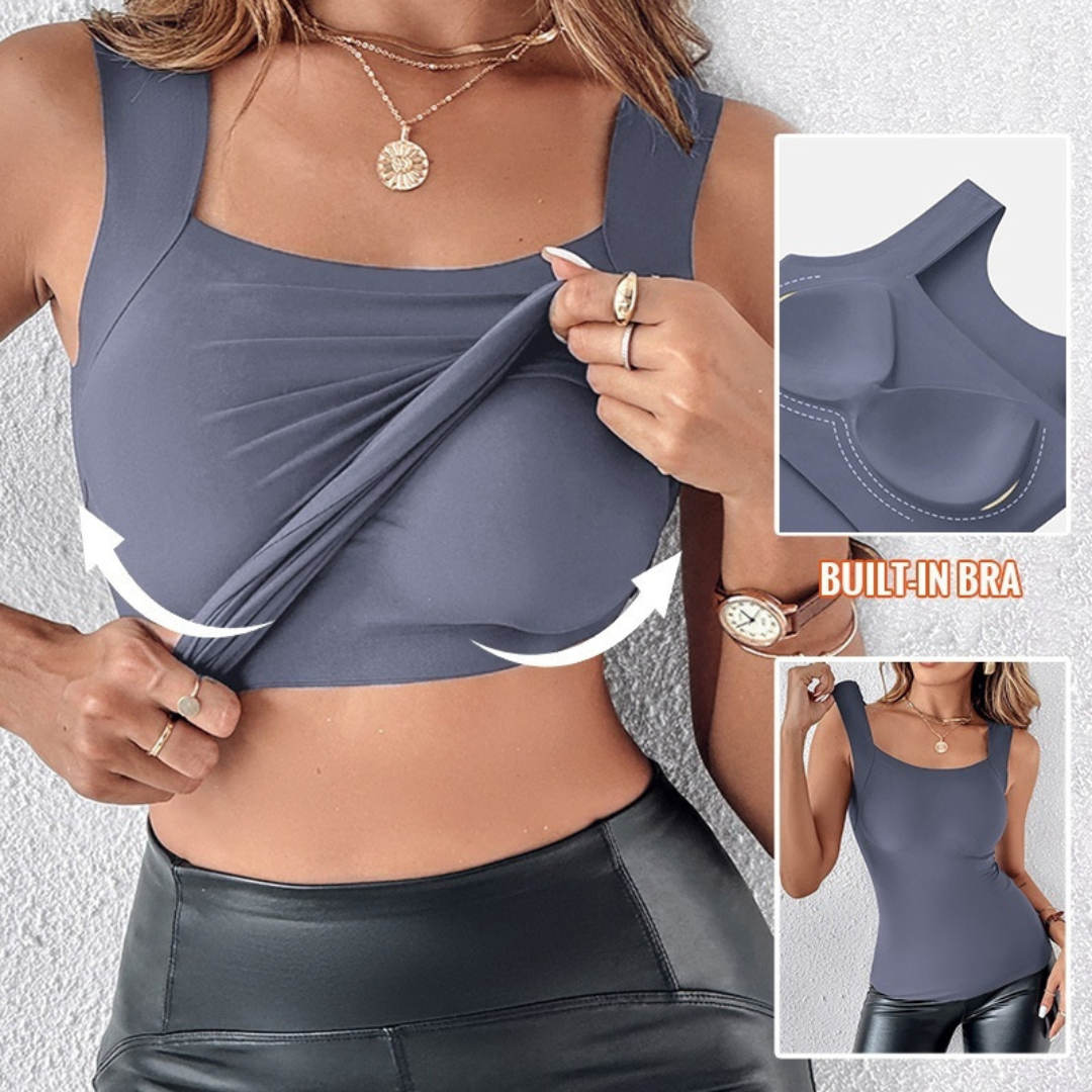 The All-in-One Sculpting Tank That Smooths, Shapes & Supports — No Bra Needed