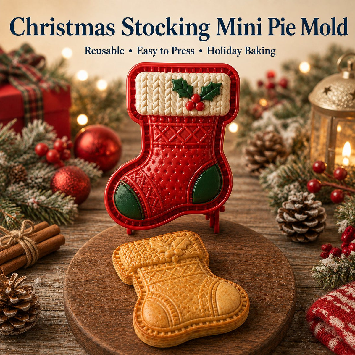 🎅Christmas Sale 49% OFF🍪98-Design Christmas Mini Pie Mold