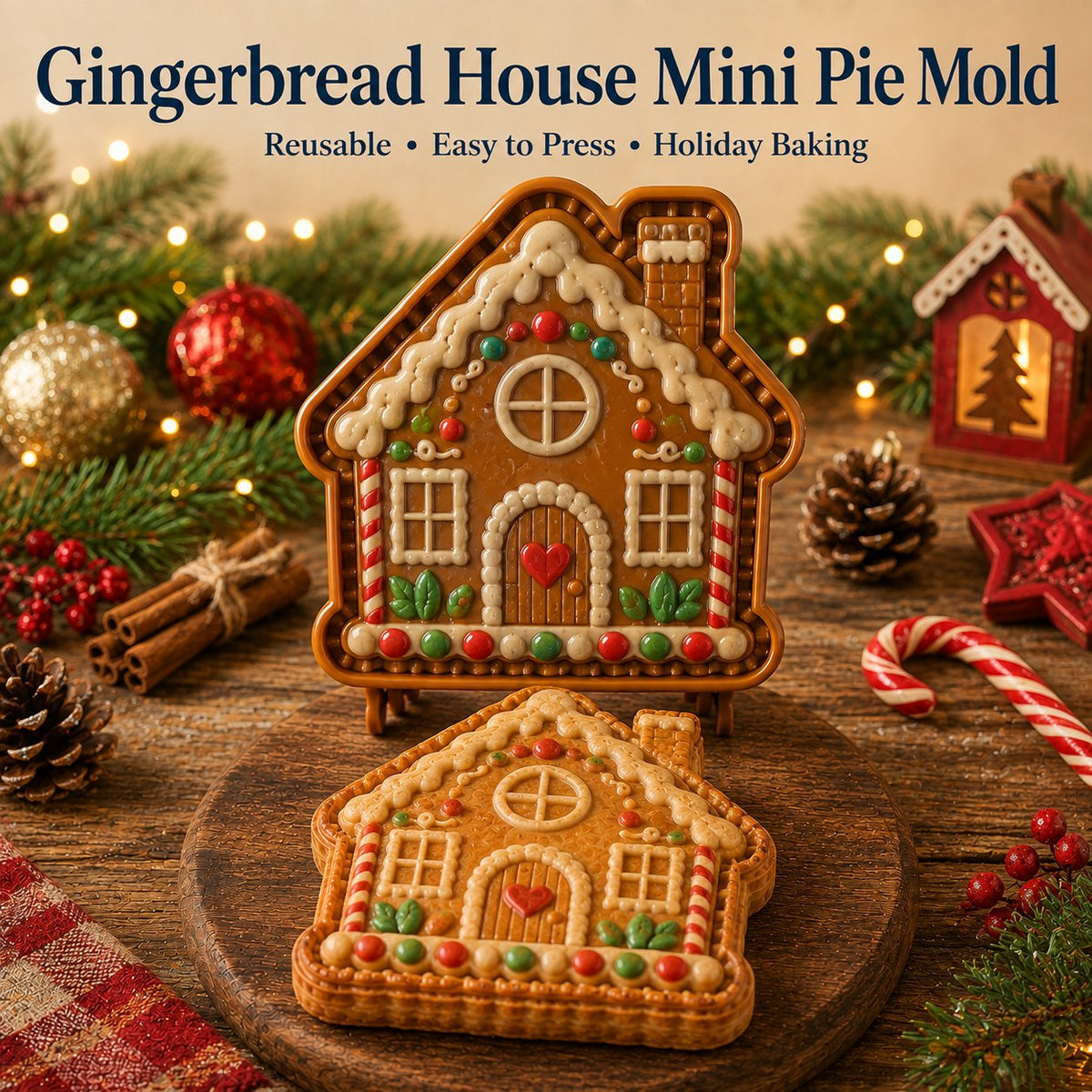 🎅Christmas Sale 49% OFF🍪98-Design Christmas Mini Pie Mold