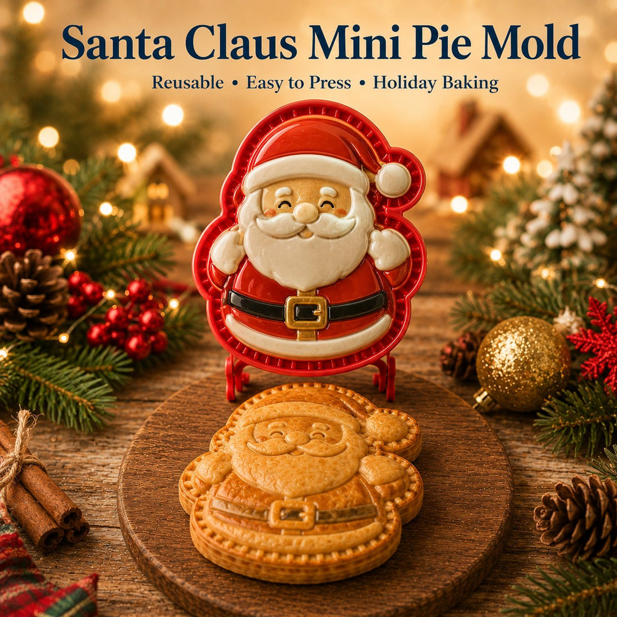 🎅Christmas Sale 49% OFF🍪98-Design Christmas Mini Pie Mold