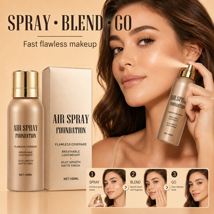 Waterproof Spray, Blend & Go — Flawless-Looking Coverage Without the Heavy Feel
